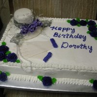 Hat And Glove Birthday Cake 