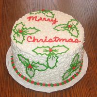 Mama's Christmas Cake This was my mother's Christmas present. She loved it! Inspired by Thanh Thanh