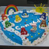 Care Bears my sun broke, but i think it still turned out ok.