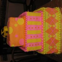 Img_1639.jpg Won First in the "WoW" category in our second annual work cake contest. Yellow car for the topper since I work for a rental car...