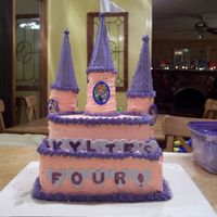 Princess Castle My neice is crazy about Disney princesses so I decided to make her a castle cake for her 4th birthday. Her mom's reaction was as...