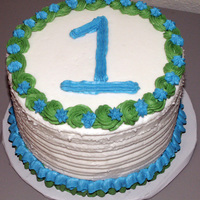 1St Birthday Smash Cake used for 1st birthday cake "smash" cake and photos. All buttercream icing