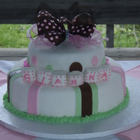 Cousins Baby Shower Cake 