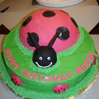 Ladybug Cake 