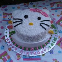 Hello Kitty! WASC with buttercream and fondant accents