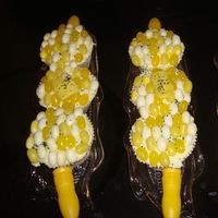 Cupcake Corn On The Cobs made these for a cookout..everyone LOVED them
