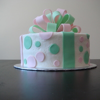 Auction Cake - White This is the second cake I made and donated to our church auction to help raise money for the youth ministry's trip to our sister...