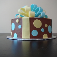 Auction Cake - Chocolate This was a cake I made and donated to our church auction to help raise money for our youth ministry's trip to our sister church in the...