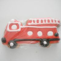 Firetruck Cookie Cookie covered with Antonia74 RI