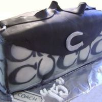 Coach Purse Coach purse for my granddaughter's 15th B-day. First time doing fondant.