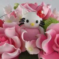 Charmyne's Big Girl Hello Kitty Cake 