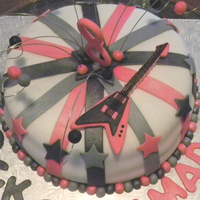 Rocker Girl This is what happens when the person puts the cake in a hot car on the floor...