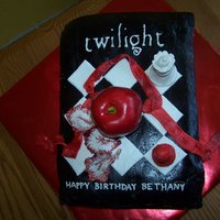 Bethany's Twilight Cake The only thing that wasn't GP, MMF, or BC was the apple.