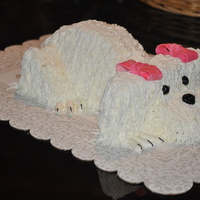 Puppy Cake This is my first puppy cake! It was not as hard as I thought. I would like to thank sue dye for instruction and inspiration. Also a big...