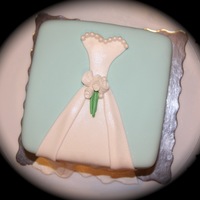 Wedding Dress Shower Cake I've wanted to do one of these for a long time... so glad I finally got the opportunity! Thanks CC'rs for the inspiration!