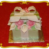My 1St Box Cake My 1st box cake....I learned a lot of things from this cake..lol