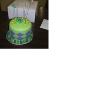 Co-Workers B-Day Cake Had to whip this quickly for a birthday party we had for a coworker.Its the first time I've ever used wire.