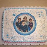 Welcome Home Cake I made this one when my husband return from his 5th deployment this Feb '09. He love it!