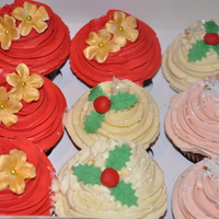 Christmas Cupcakes. 