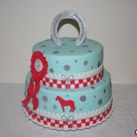 A Cake With Horse Accents 