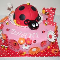 Ladybird For a little girl her first birthday !