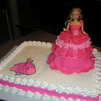 Princess Cake I made this cake for my boss at work.