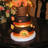 Day Of Sharing I made this cake for the day of sharing in Columbus for the table decoration. ICES Cake Club