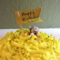 Lil' Monkey Thanks to everyones wonderful ideas on here I threw together this birthday cake for my son's first birthday since he's my lil&#...