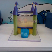 Monkey Bounce House Made to match invitations for a party at "Monkey Joe's"