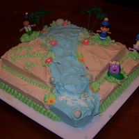 Mollie's 3Rd Birthday Cake dora and diego birthday cake