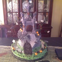 Castle Dracula This was done for my holloween party!
