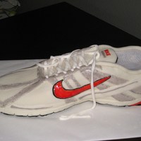 Nike Running Shoe Made for my dear friend and running partner who turned 72 years old today! Inspired by other running shoes on this site, especially CareyI...