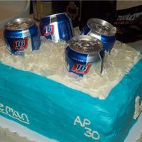 Cooler Cake This was made for a co-worker after she found a similar picture on CC. It was the first time I have ever done anything like this. My...