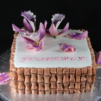 Bamboo Orchid Cake 