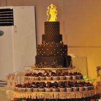 Chocolate Wedding Cake this is my 1st time on wedding cake and i have to take this opportunity to give my sincerest gratitude to ms. julie of toomuchsugar for the...