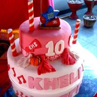 High School Musical another hsm cake, lots of hsm details than my 1st hsm cake..