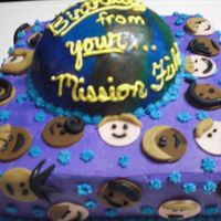 Pastor's Cake Made for my Pastor Husband whose birthday happened to be during a Mision's Conference at our church. The church celebrated his...