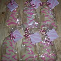 Zebra Cookies These are sugar cookies with royal icing. They were for my friend's daughter's first birthday. They go with my "Ava's...