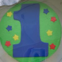 Justin's Smash Cake The picture is really terrible!! I took it at the party and didn't bother to take it out of the box. It is to match Justin's...