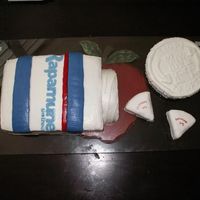 Prescription Drug Cake I made this cake to celebrate my functional unit's achievements during this last quarter, as requested by my manager (boss). Bottle...