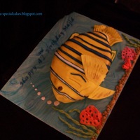 Cake For Fish/aquarium Enthusiast 