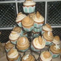 Beach Seashell Cupcakes 