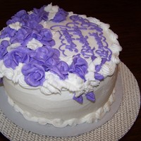 Coming Up Roses A birthday cake for a young couple. Tropical dream cake with vanilla filling. Just a typical birthday cake design. TFL