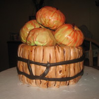 Freshly Picked Apples apples in a bucket