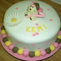 First Birthday Another month another family birthday ... made this for my cousin's daughter's first birthday ... the teddy bear on top is a...