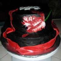 Twilight Cake This one was for a Twilight fan obviously. They were VERY PLEASED.