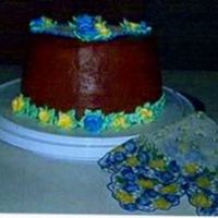 In Memory Of My Grandmother I had just started cake decorating, and I ran across one of my grandmother 's hankies. I decided to copy it on a cake, and here is my...