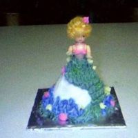 Mermaid.... This was my very first attempt at making a doll cake. I made it using the Wilton Mini Mold, and made a mermaid. I was surprised at how well...