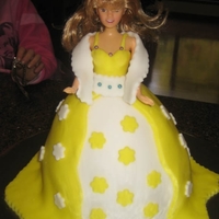 Barbie Birthday Cake I made this cake for a friends daughters 9th Birthday. The daughter loved it !