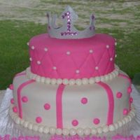 Princess 1St Birthday Cake 